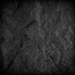 Dark grey black slate background or texture