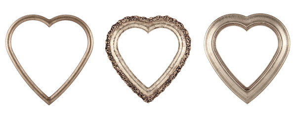 isolated antique picture frame