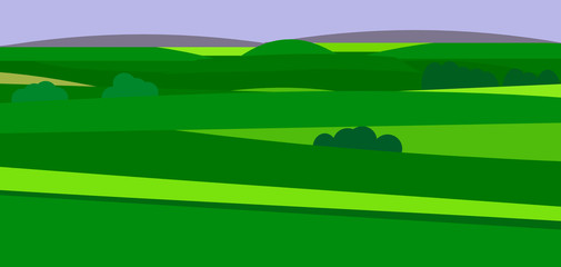 Obraz premium Abstract background with grass and blue sky
