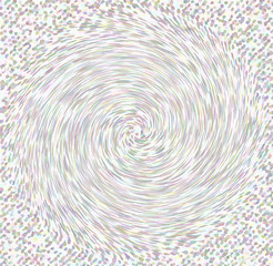 Pointelle blurry spiral as abstract wallpaper
