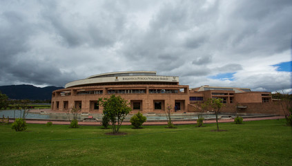biblioteca pública Virgilio Barco, en Bogotá Colombia