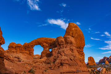 Clouds Over turret Arch © Larry
