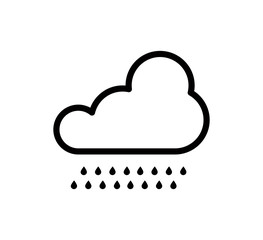 Cloud icon vector logo template