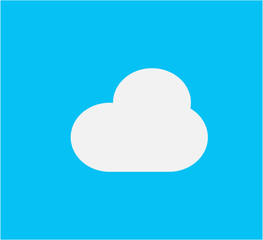 Cloud icon vector logo template