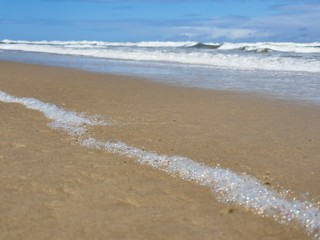 ondas na praia