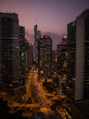 hong kong at night