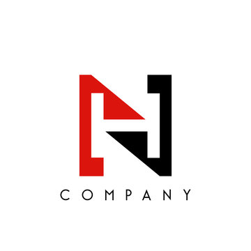 nh logo design vector
