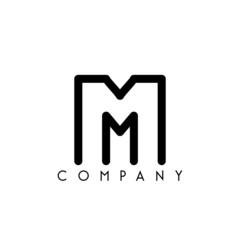 mm logo design for company