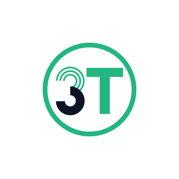 3T letters Creative design - VECTOR