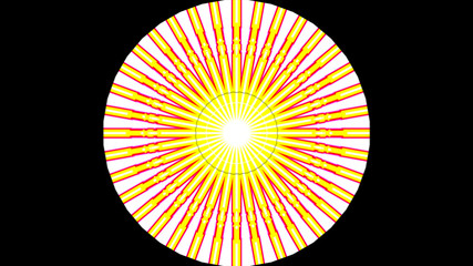 interesting ornate mandala pattern illustration background