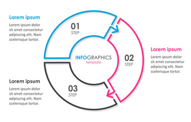 Vector infographic template