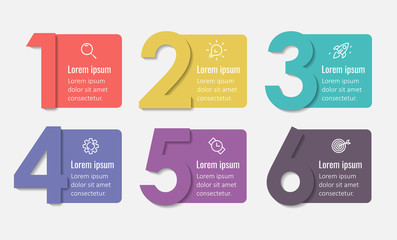 Vector infographic template