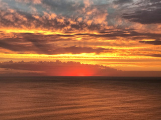 Sunset in Punta Ballena, Punta Del Este, Uruguay