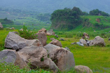 Abandon Sand Mine, change to beautiful landscape