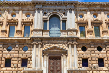 Fachada de palacio Europeo