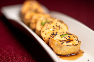Sushi empanizado  