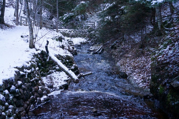 winter stream