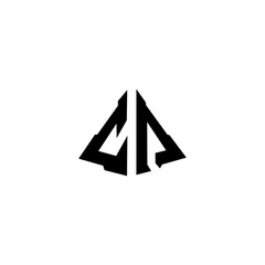 CA C A logo icon design template elements