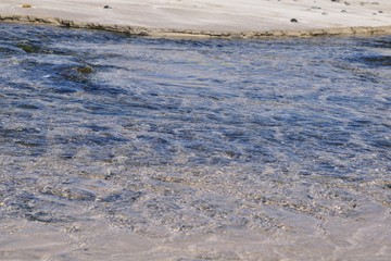 伊豆下田 白浜海岸 綺麗な湧水