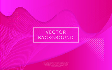 pink abstract background with dinamic fluid shape for website, landing page, wallpaper, or banner.