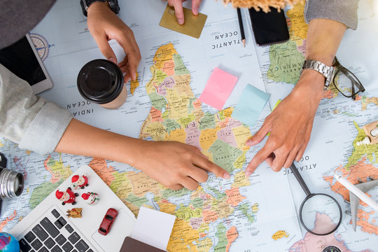 travel vacation tourism map planing - travel plan