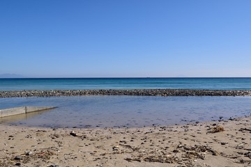 伊豆下田 白浜中央海水浴場 浅瀬