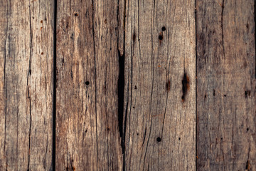 Dark brown wood texture with natural striped pattern background