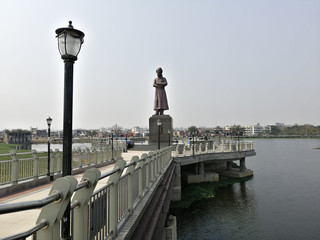 Swami vivekananad statue and lake 