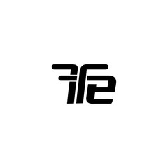 TE T E Letter Initial Logo Design