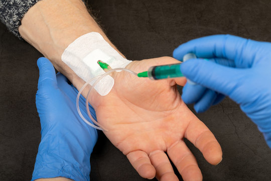 Blood test catheter