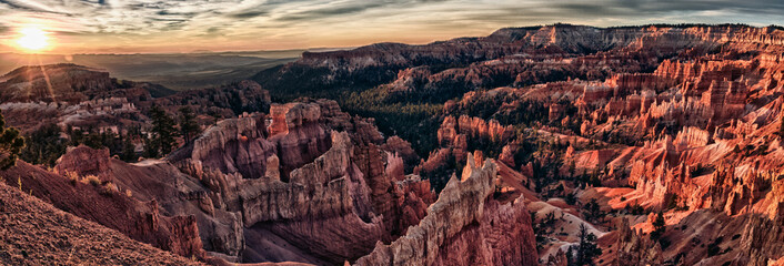 fantastic bryce canyon at sunrise