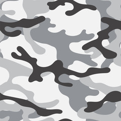 Militaire camouflage naadloze patroon. Kaki textuur. Trendy achtergrond. Abstracte kleur vectorillustratie. Voor design behang, inpakpapier, stof.
