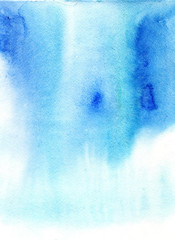 watercolor blue background.abstract