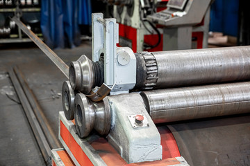 rolling section at a large Metalworking plant