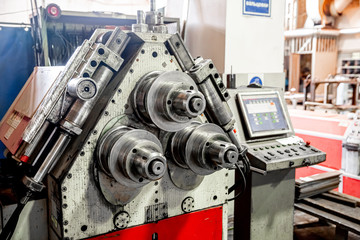 rolling section at a large Metalworking plant