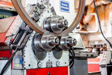 rolling section at a large Metalworking plant