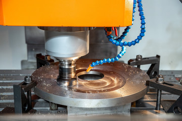 CNC machine for milling, drilling, automatic complex
