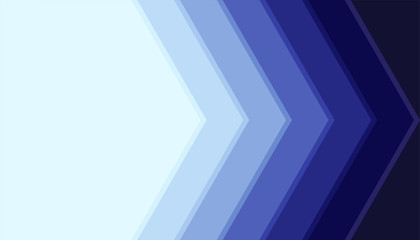 Obraz premium Blue Stack Arrow Abstract Background with Copy space