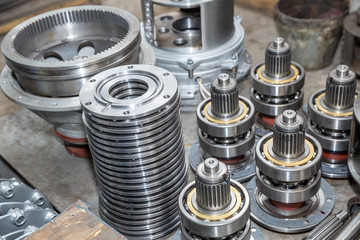 stacks of steel parts in the Metalworking industry