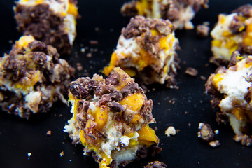 Steamed rice flour with red bean for Korean rice cake