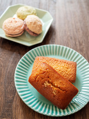 フィナンシェとマカロン