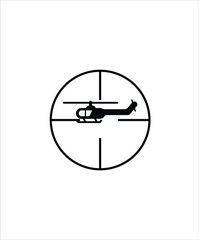 target flat icon,vector best illustration design icon.