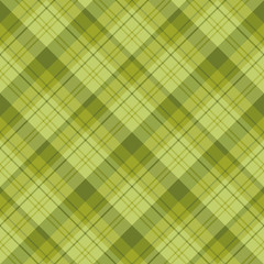 Fototapeta na wymiar Seamless pattern in fine creative green colors for plaid, fabric, textile, clothes, tablecloth and other things. Vector image. 2