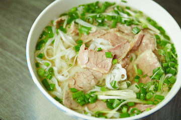 Pho noodle, Vietnamese rice noodle 