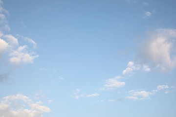 Sky background with sunshine