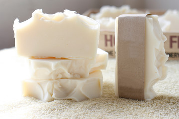 Hand Made Organic White Olive Oil Soap