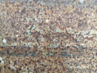 red rusty iron on metal plates. Background