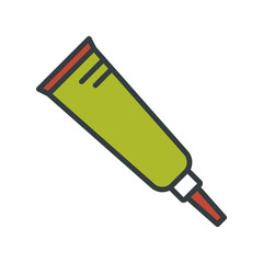 Glue icon or symbol vector design templates