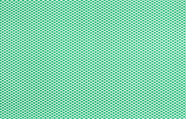 creative hole net grate on green background