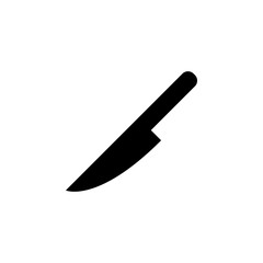 knife icon. Simple glyphvector of ban set for UI and UX, website or mobile application
